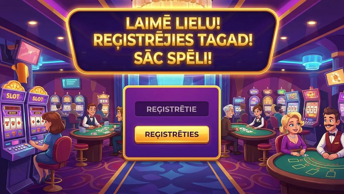 Reģistrēšanās ar bonusu